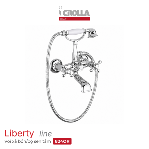 Vòi xả bồn/bộ sen tắm I Crolla Liberty 824CR