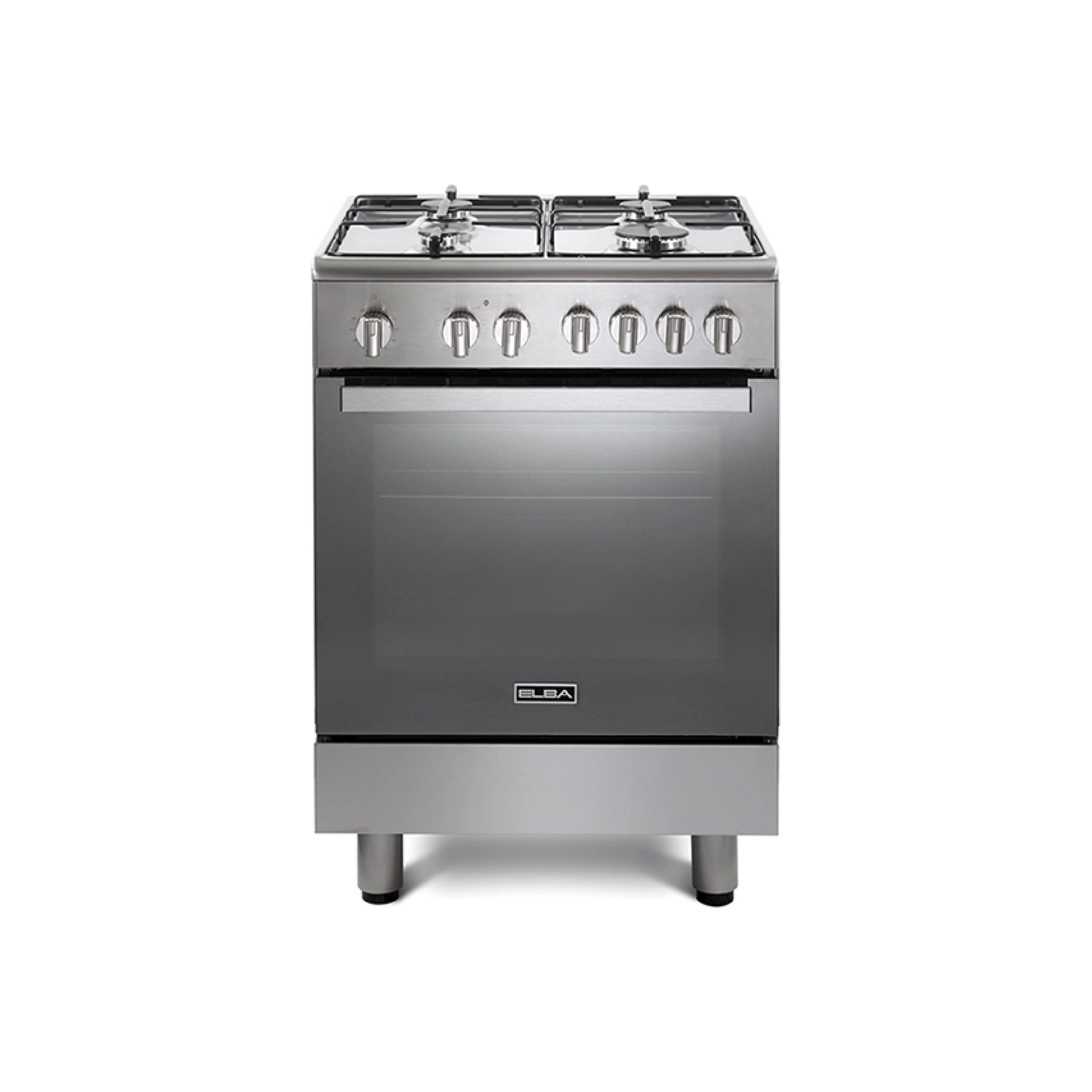 Bếp gas 4 vùng nấu kết hợp lò nướng 60cm Elba CXX 664 ML VN