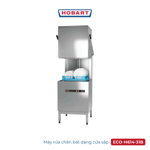 Máy rửa chén bát dạng cửa sập Hobart ECO-H614-31B